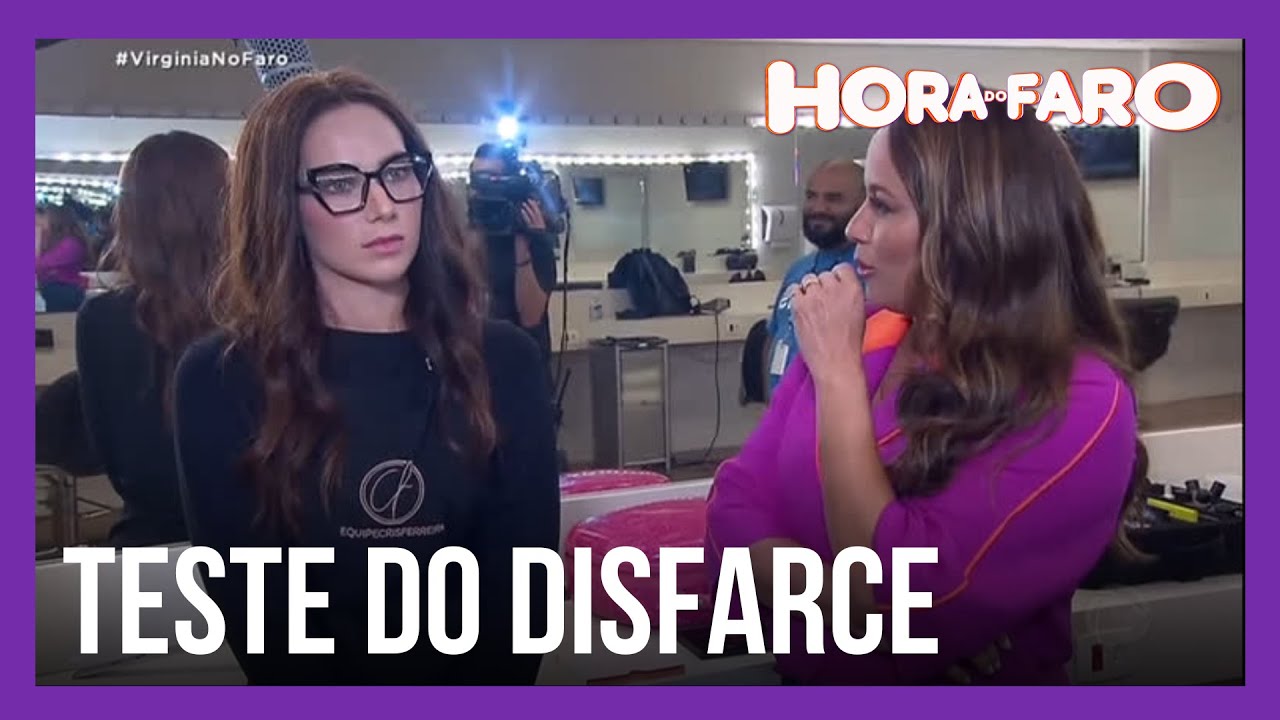 Faro testa disfarce de Virgínia de Fonseca com apresentadoras da Record TV | Funcionário Famoso