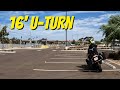 Motorcycle uturns made easy
