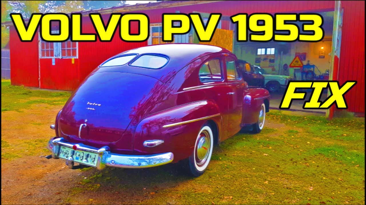#30 Volvo PV 444 ES 1953, Carburettor replacement, valve adjustment, floor mats & Volvo 121 Amazon