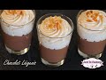 Recette des Crèmes Dessert Chocolat Liégeois