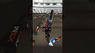 This is how you hit the whoops in mx simulator...😂 #shorts #mxsimulator