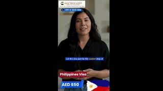 Fast Philippines Visit Visa process | Philippines Visa from Dubai