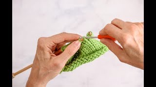 WEBS Learn to Knit Kit - Fixing a Dropped Stitch @websyarn