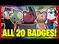 How to get ALL 20 BADGES in PIGGY BOOK 2 ROLEPLAY || Roblox