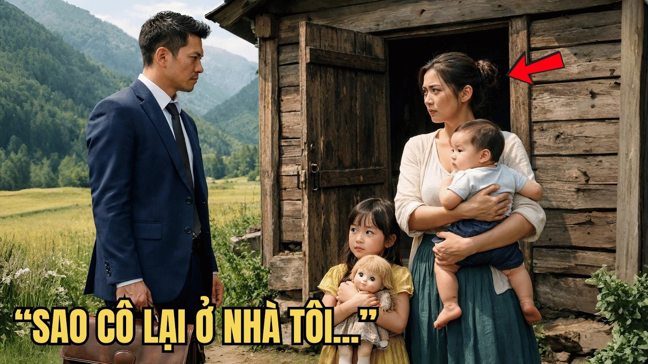 Tỷ phú trở về nhà cũ sau nhiều năm – Chết lặng khi thấy góa phụ và 2 đứa trẻ gọi nơi đó là nhà mình!