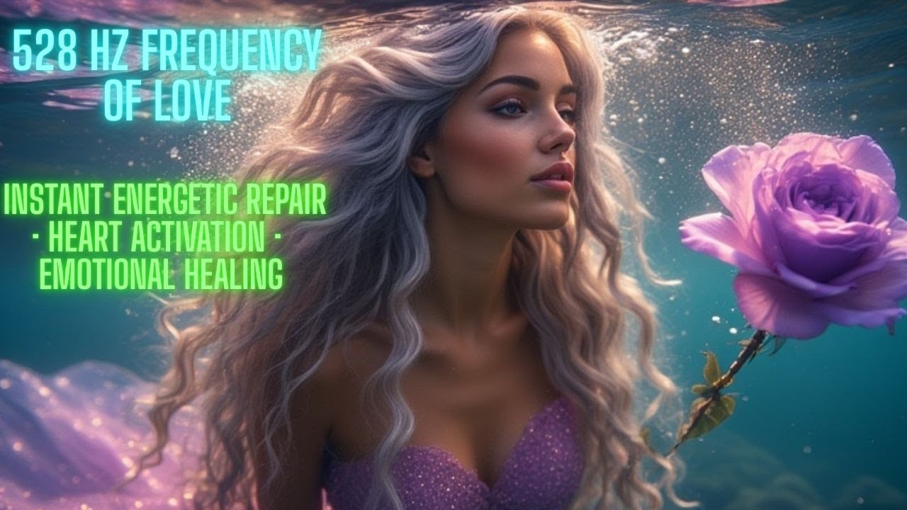 528 HZ FREQUENCY OF LOVE ✨ instant energetic repair · heart activation · emotional healing