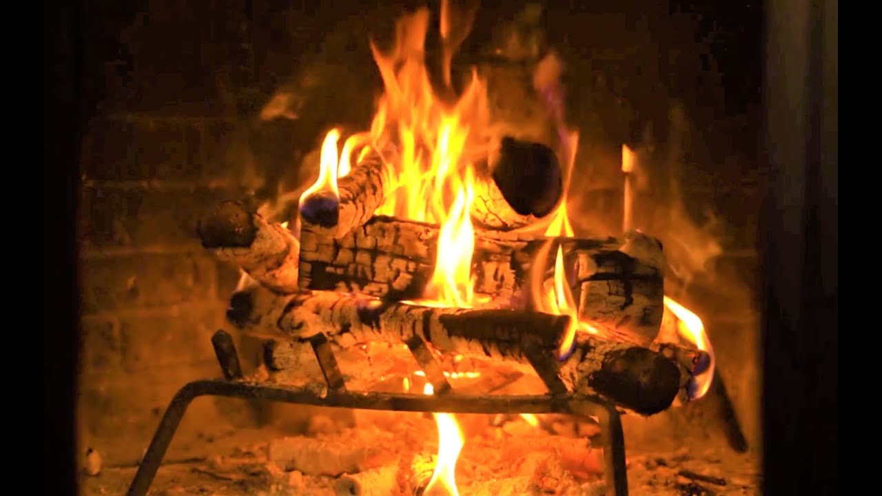 🔥 Cozy Crackling Fireplace (9 hours)