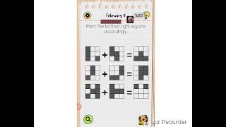 Brain test All Star Daily puzzle February 9 walkthrough solution Profile