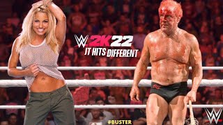 Intergender Match - Trish Stratus vs Ric Flair : WWE 2K22
