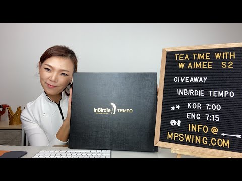 🔴 GOLF LIVE InBirdie Tempo Mat Giveaway⛳️ 인버디 템포 매트 기브어웨이