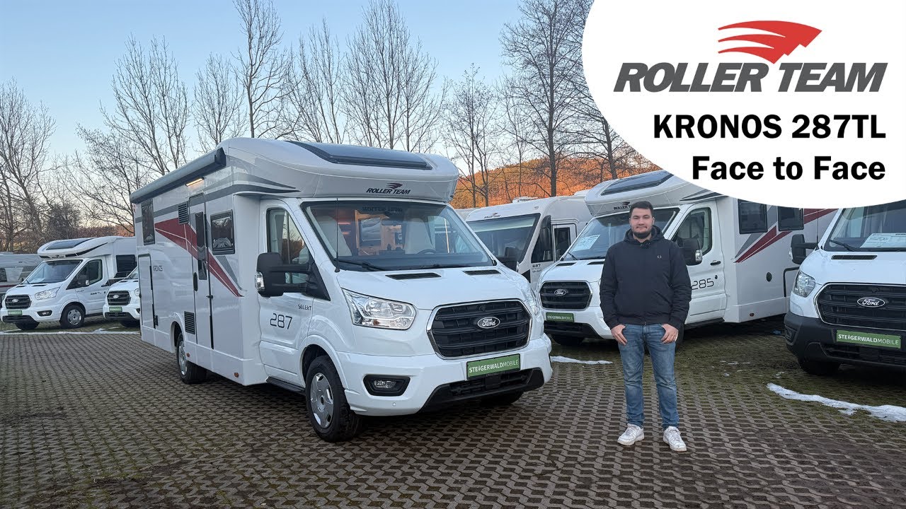 🌞 Roller Team Kronos 287 TL – Face-to-Face, Einzelbetten & 200 W Solar | Top-Ausstattung! 🚐