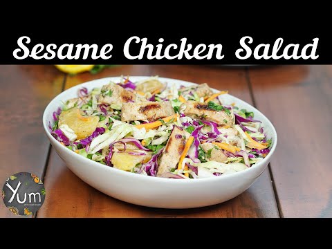 Video: Chicken Salad With Sesame Seeds