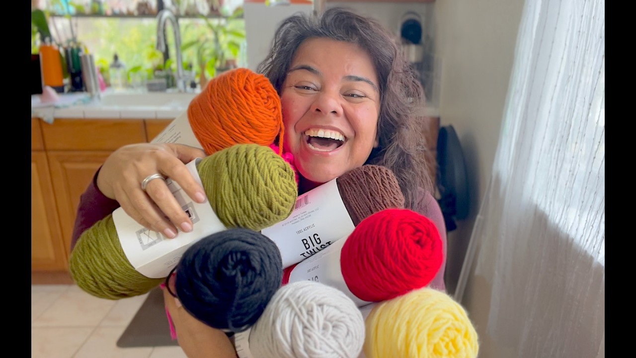 Big Twist Yarn Giveaway ♥️ Crochet WIP Chat 💕 Easy Crochet for Beginners