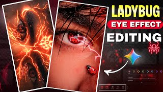 TRENDING LADYBUG EYE EFFECT Editing Tutorial 🐞| How To Create VIRAL LADYBUG EYE EFFECT USING AI screenshot 5