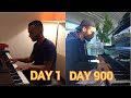 25 years of piano progress  adult selftaught 2000 hours