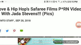 Love & Hip Hop Safaree Thems Video With Jada Stevens.