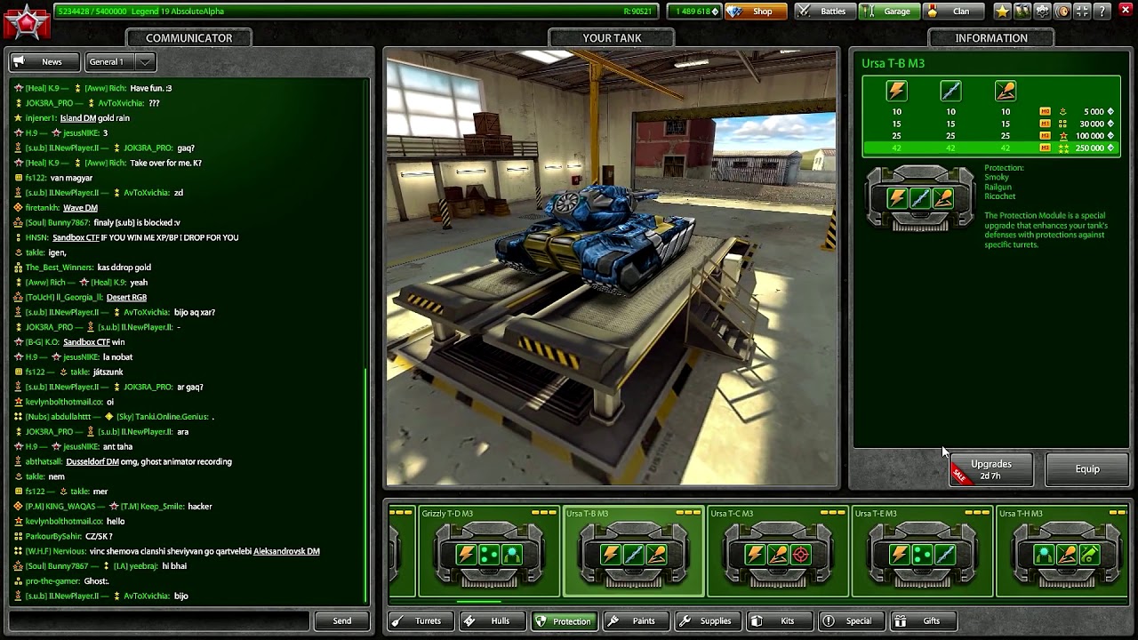 Tanki Online 2 300 000 Crystal Epic Garage Upgrade by AbsoluteAlpha