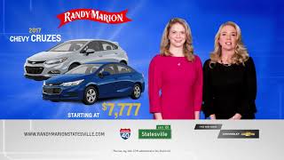 Volume buys means low prices at Randy Marion Chevrolet in Statesville!