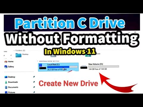 Disk Partition Step by Step| Create D,E,F Drive from C Drive Partition Hard Disk Without Losing Data