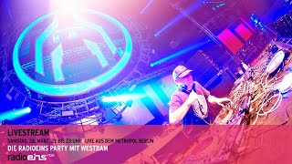 Die radioeins Party mit Westbam live aus dem Metropol