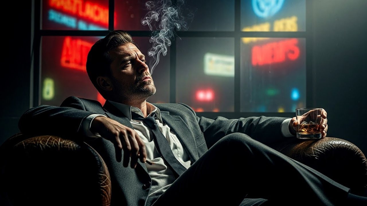 Noir Tide Thunder Blues | Cinematic Dark Blues for Nightfall Shores