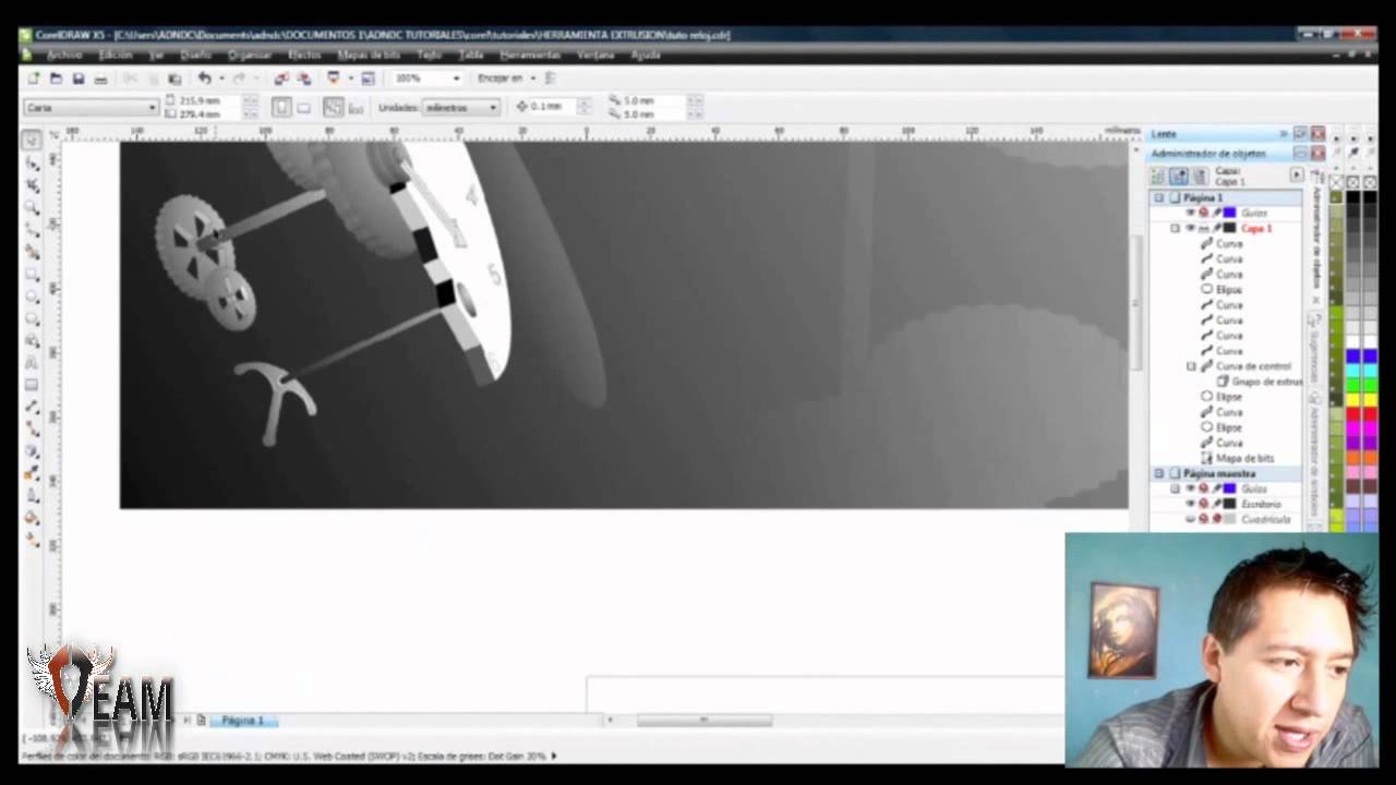 CorelDRAW, Vectorización profesional DISEÑO INDUSTRIAL PARTE 2/2 @ADNDC @adanjp