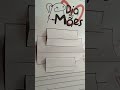 Cartão matemático 3D especial para o Dia das Mães #diadasmães #diadasmaes
