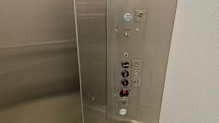 Silent take: 1966 Montgomery/US Hydraulic Elevator | Bldg. B | Renton Technical College | Renton WA