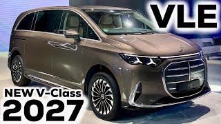 NEW 2027 Mercedes VLE: OPULENT V Class Van! Full Review