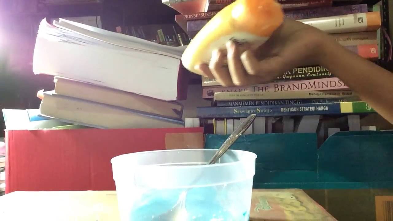 Cara membuat slime dari lem fox putih tanpa borax gom Cara membuat slime dari lem fox putih tanpa borax gom