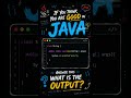 🚨 99% of Java beginners get this wrong! If you think you're good at Java, answer this !!
