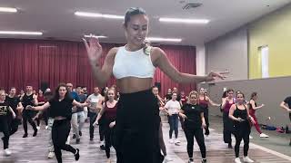 Pipe &amp; Kathe (Bachata Partnerwork Class (Advanced)) (2) at the Madessimo Madness on May 3rd 2025
