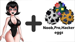 Mavis Dracula + noob pro hacker Eggs = ???  Animations #280 || Hotel Transylvania Animation