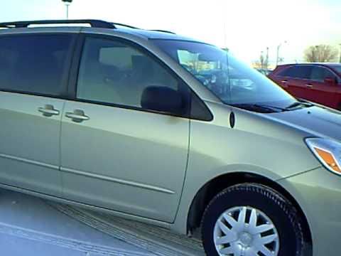2005 Toyota Sienna Le Youtube