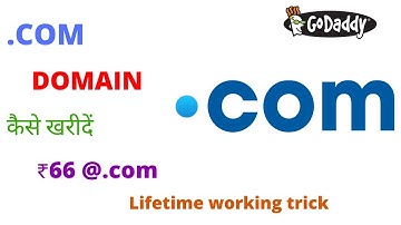 Purchase .Com @₹66 Domain Name At Cheapest Price | Buy .com Domain at Cheapest Price From Godaddy