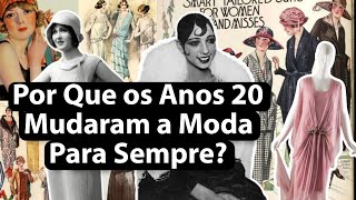 History of Fashion THE 1920s - Flapper Girls Art Deco Silhouette And more
