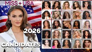 MISS USA 2026 Meet All 51 Candidates