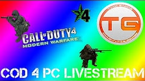 COD4 pc stream with ROBBO