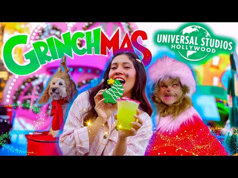 Video: Grinchmas ntawm Universal Studios Hollywood