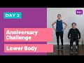 Day 2 Anniversary Workout Challenge | Glutes, Hips, Legs