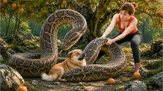 72 Hours of Panic: Battling Giant Python to Rescue My Poor Dog!