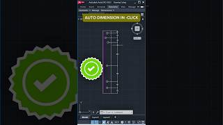 Stop dimensioning one by one! ❌ (AutoCAD QDIM) #autocad