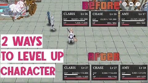 2 ways to level up character | Epic Conquest 2 |