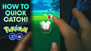 HOW TO *QUICK CATCH* in *UNDER 1 MINUTE* in POKEMON GO screenshot 2