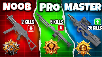 Top 5 Best Weapons for Close Range - PUBG Mobile Tips and Tricks 🏆