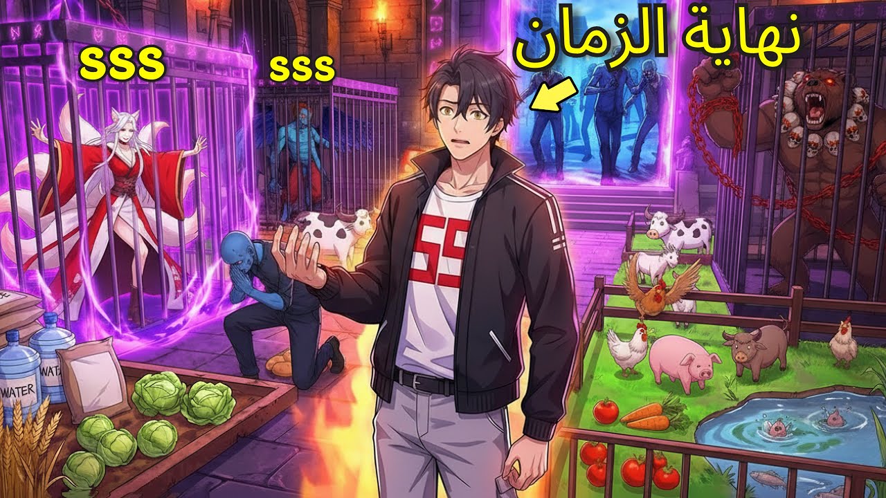 وسط نهاية العالم… امتلك سجنًا مليئًا بالآلهة يزرع فيه الحياة! | ملخص مانهوا كامل