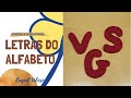 Como fazer as letras “V” “G” e “S” em crochet - Alfabeto