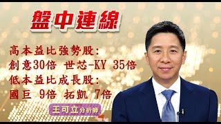 20221209 - 1230 - 王可立分析師 三立INEWS 盤中連線