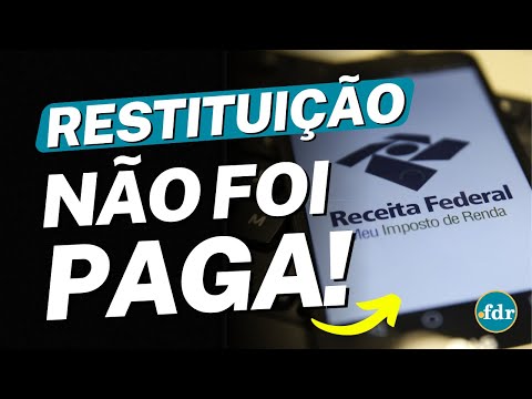 RESTITUIÇÃO DO IMPOSTO DE RENDA NÃO FOI PAGA PARA ESSAS PESSOAS E MOTIVO IMPRESSIONA