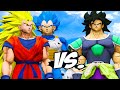 GOKU & VEGETA VS BROLY - DRAGON BALL BATTLE